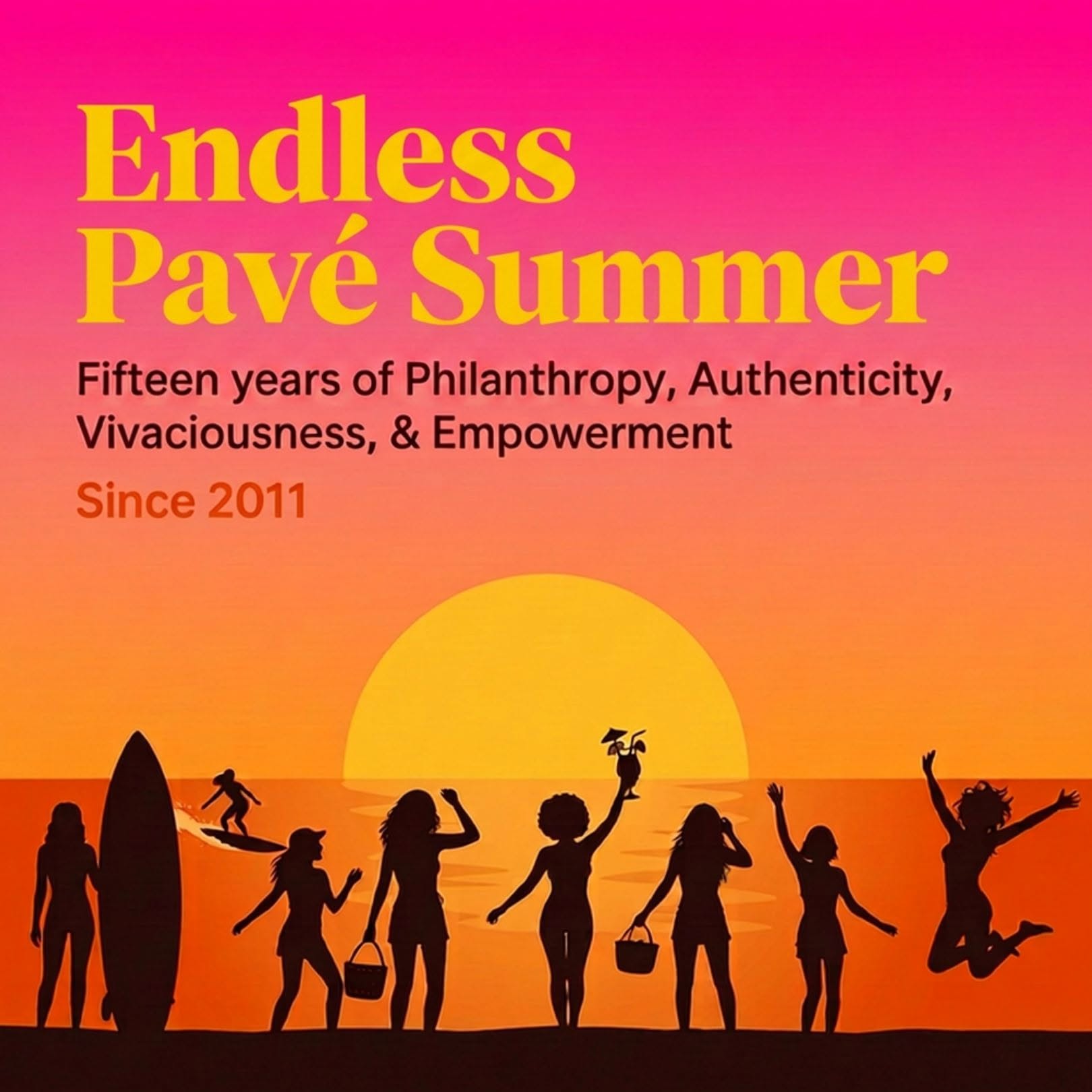 Endless Pavé Summer - fifteen years, since 2011